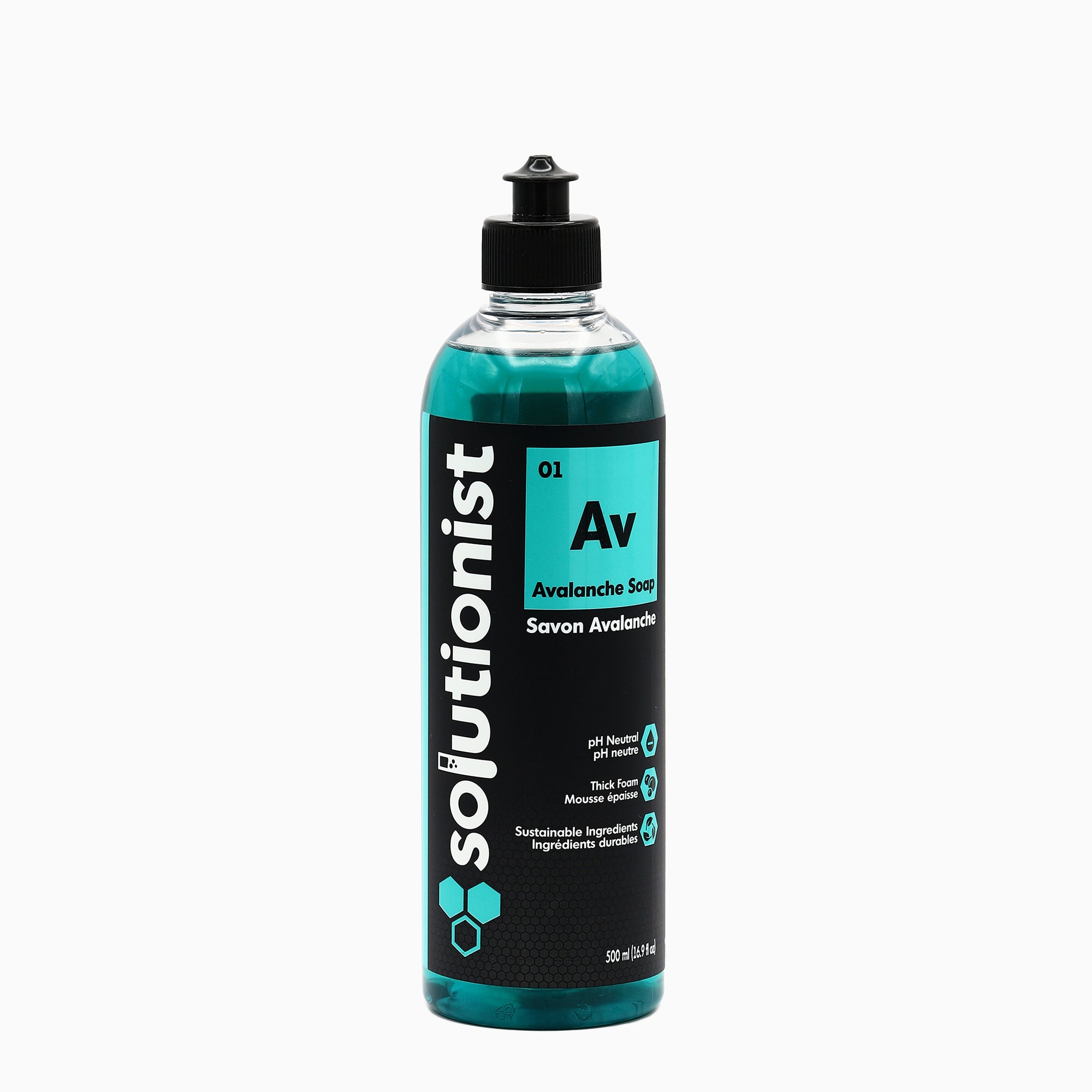 Solutionist Car Care 500ml Avalanche Soap