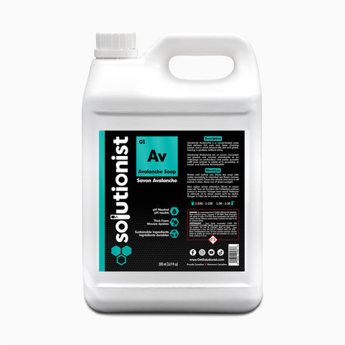 Solutionist Car Care 5L Avalanche Soap