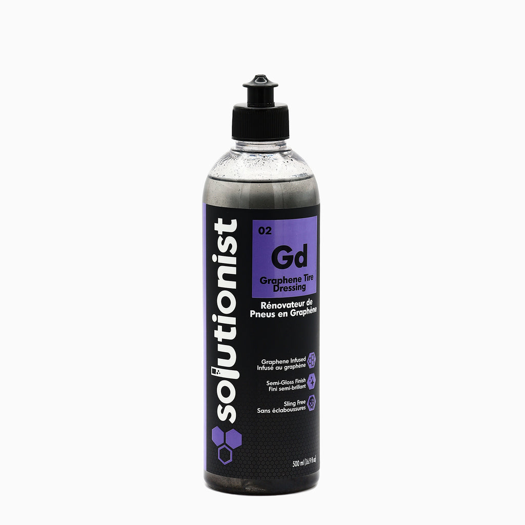 Solutionist Car Care 500ml Graphene Tire Dressing