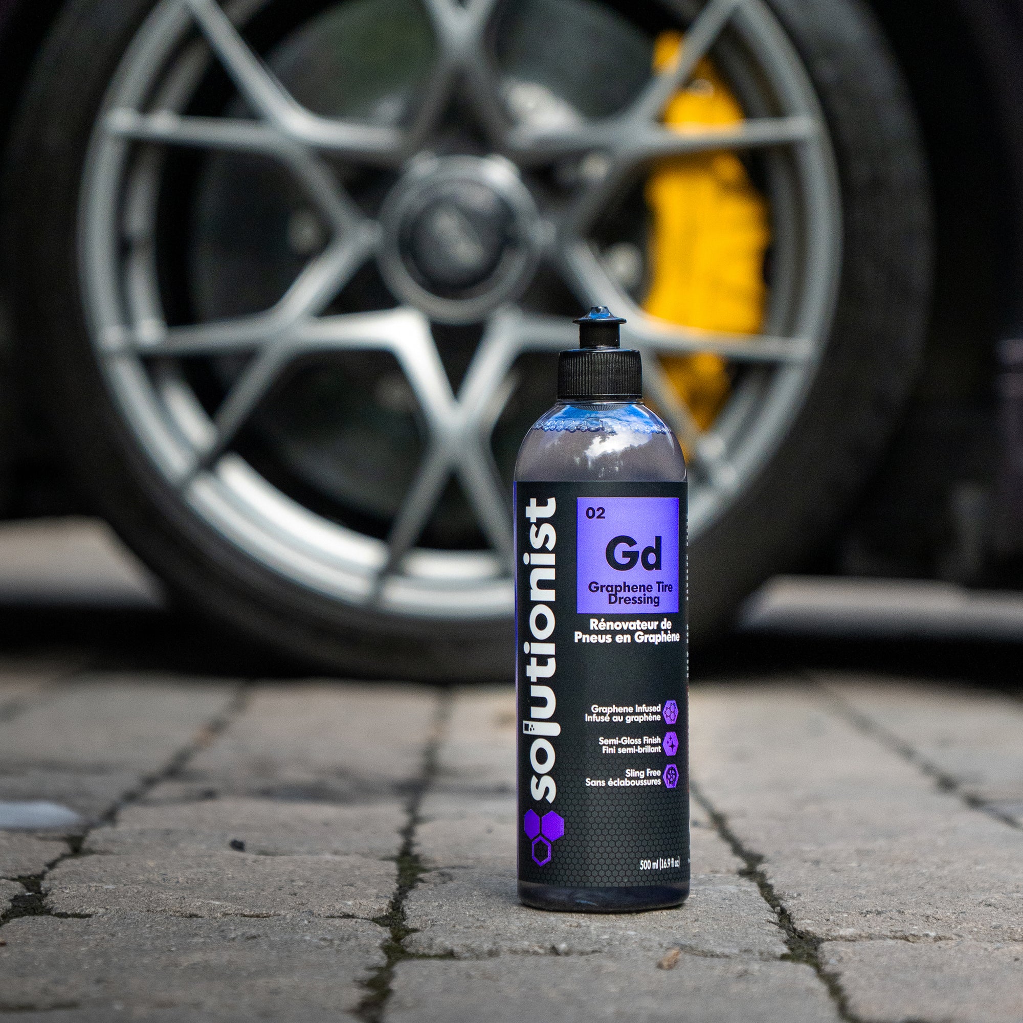 Graphene Tire Dressing 500ml Solutionist Car Care Graphene Tire Dressing 500ml Solutionist Car Care